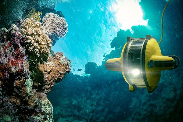 underwater image of marine explorer vehicle